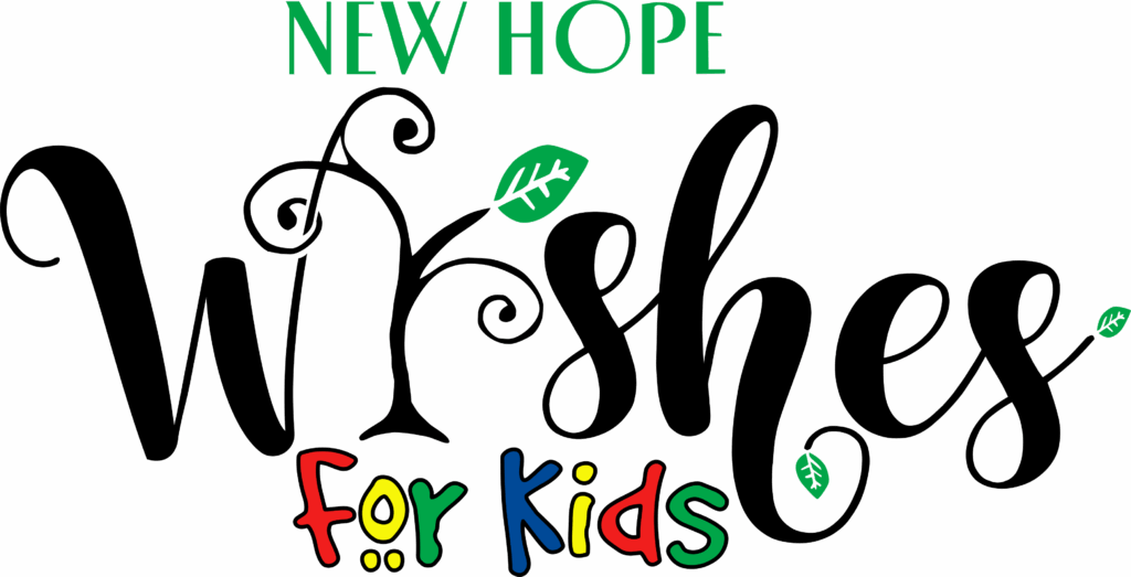 New Hope for Kids Wishes logo symbolizing the organization’s wish-granting program for children with life-threatening illnesses